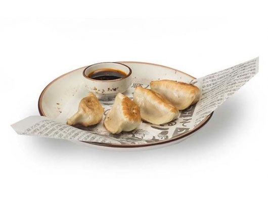  Gyoza me Karkalecë Deti 